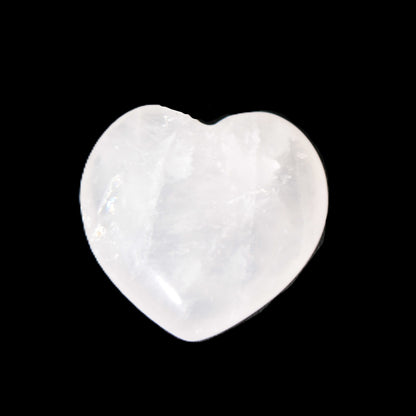 Small Rose Quartz heart 20-25mm 3.5-4.0g