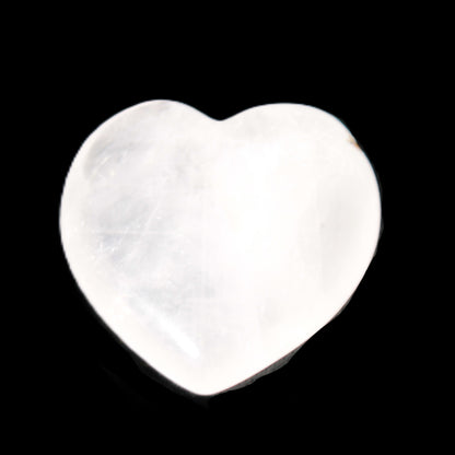 Small Rose Quartz heart 20-25mm 3.5-4.0g