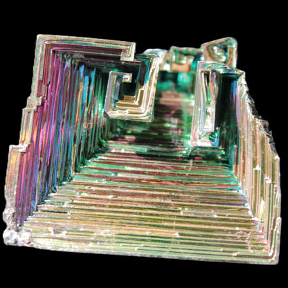 Bismuth crystal castle 58*47*61mm 174.7g Rocks and Things Store