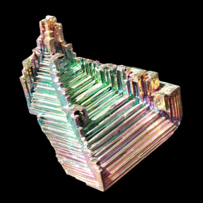 Bismuth crystal castle 58*47*61mm 174.7g Rocks and Things Store