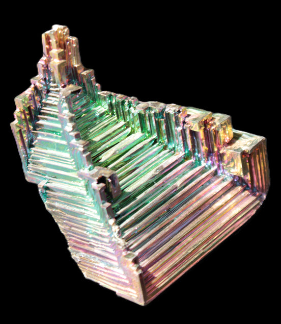Bismuth crystal castle 58*47*61mm 174.7g Rocks and Things Store