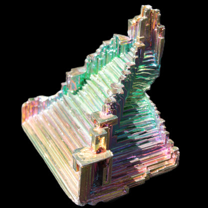 Bismuth crystal castle 58*47*61mm 174.7g Rocks and Things Store