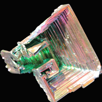 Bismuth crystal castle 58*47*61mm 174.7g Rocks and Things Store