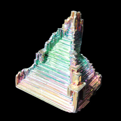 Bismuth crystal castle 58*47*61mm 174.7g Rocks and Things Store