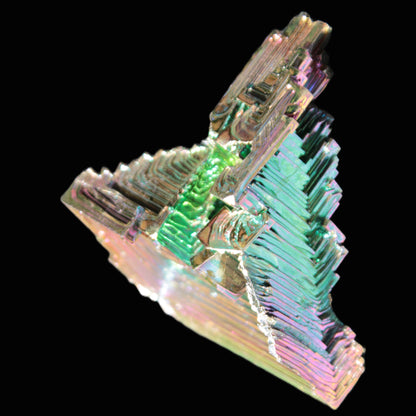 Bismuth crystal castle 58*47*61mm 174.7g Rocks and Things Store