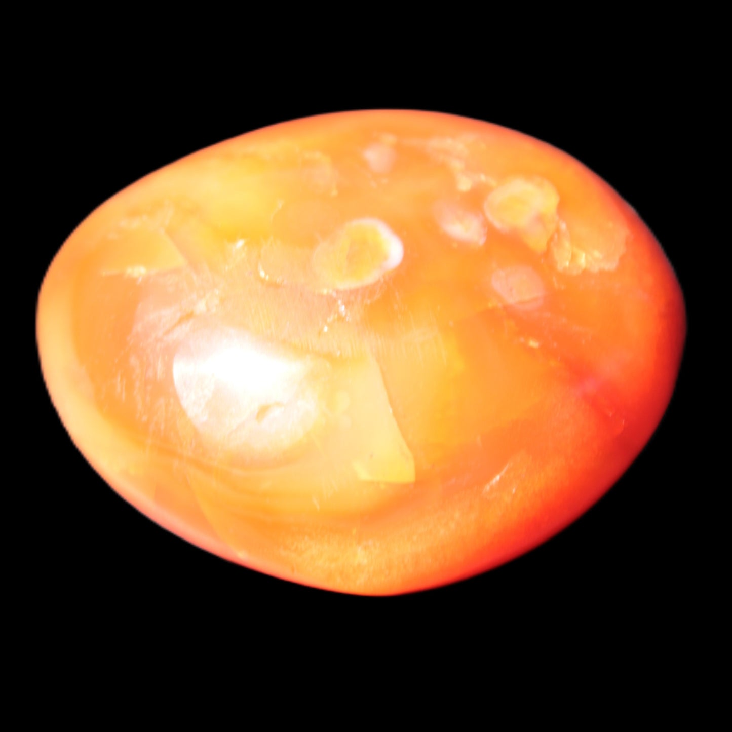 Carnelian heart 30*35mm 27g