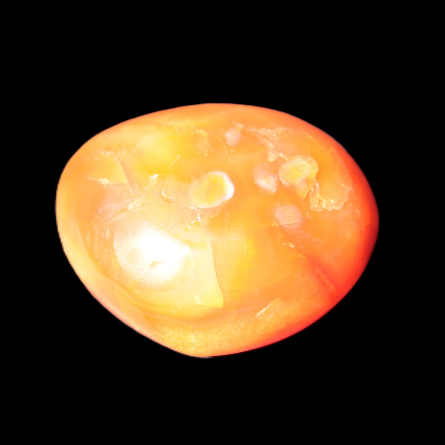 Carnelian heart 30*35mm 27g