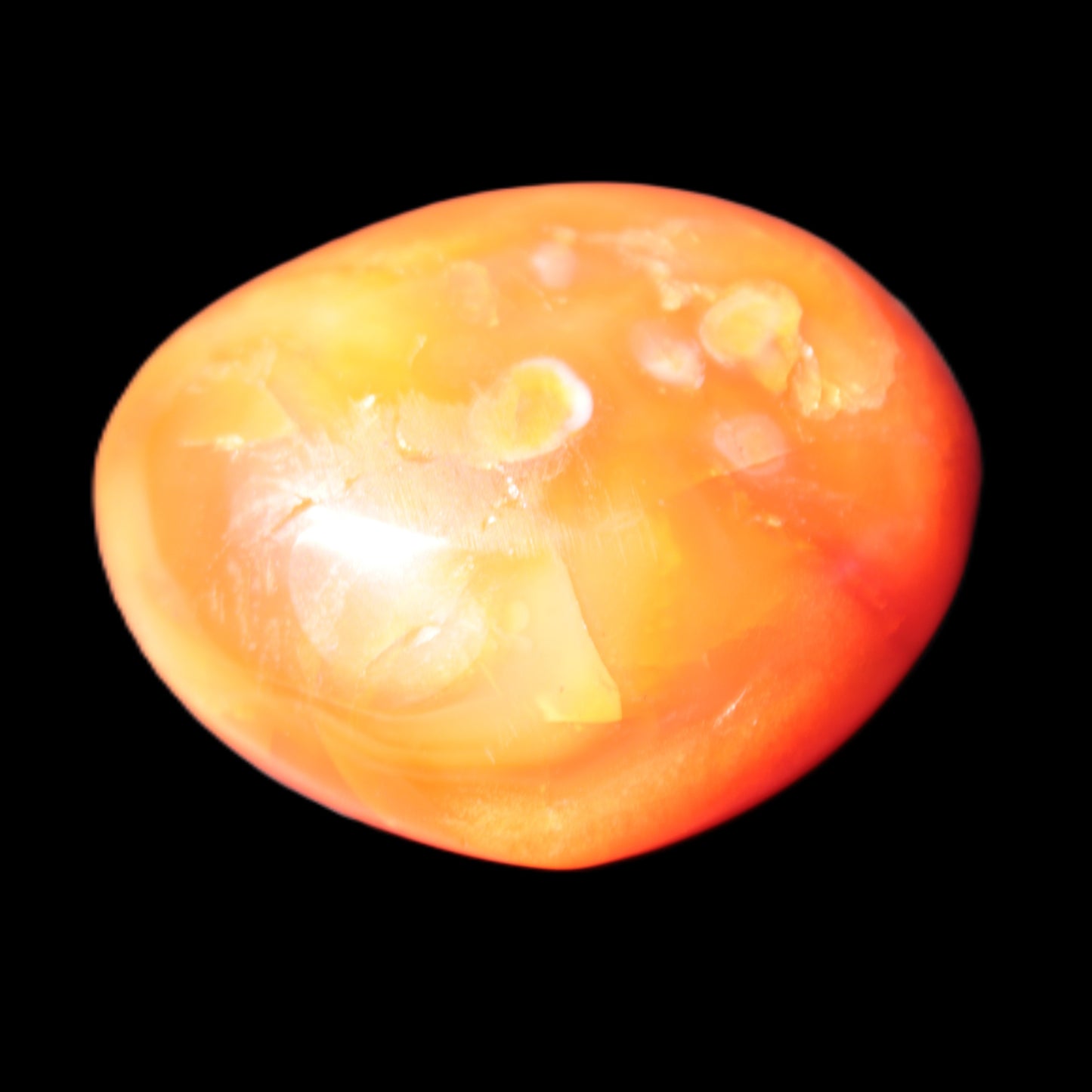 Carnelian heart 30*35mm 27g