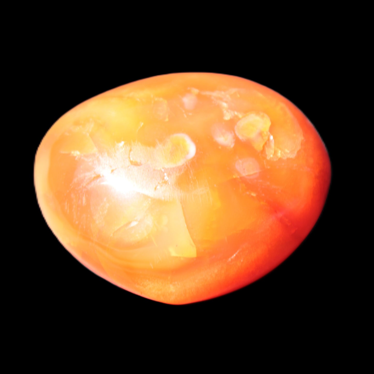 Carnelian heart 30*35mm 27g