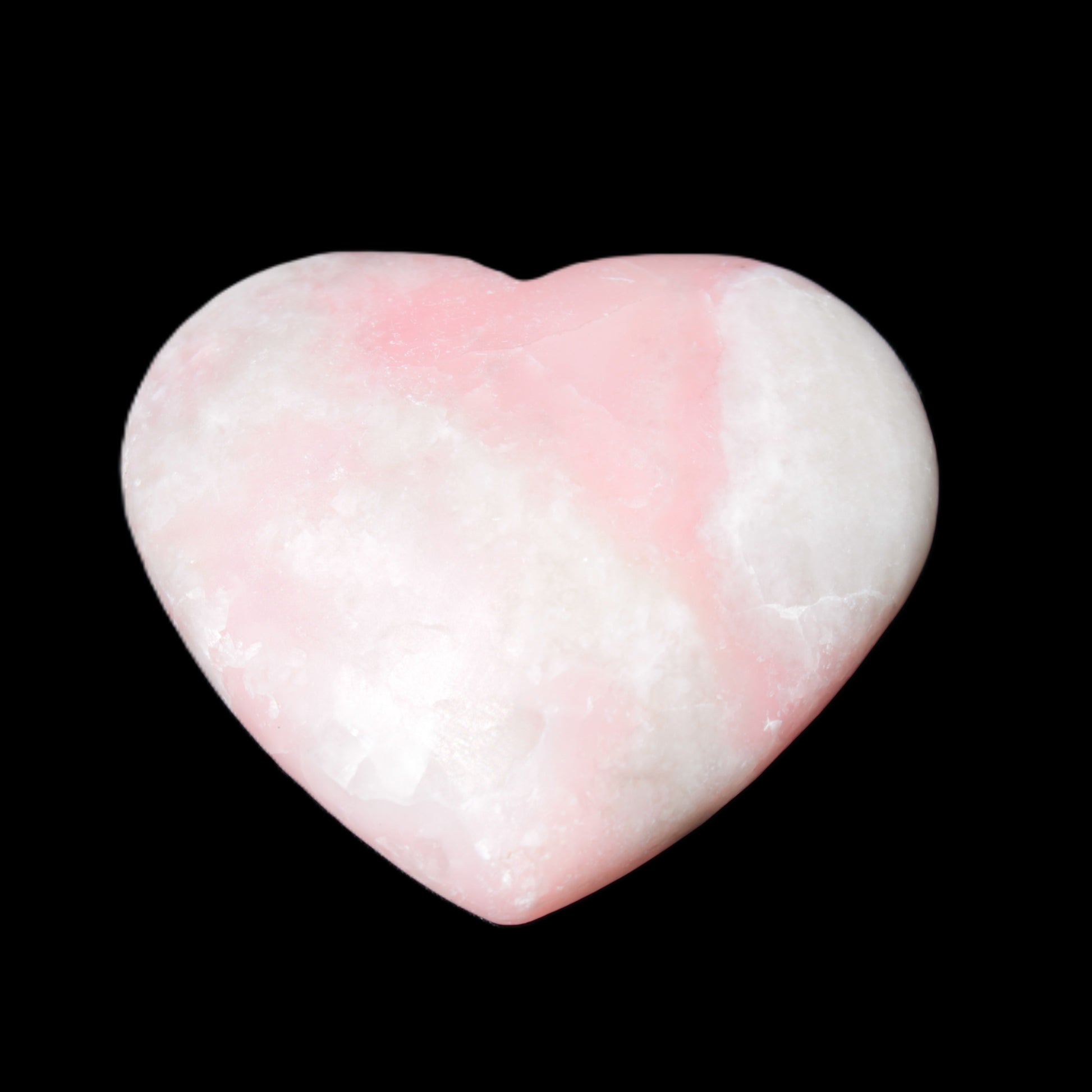 Rose Quartz heart 48*15*43mm 46.7g Rocks and Things Store