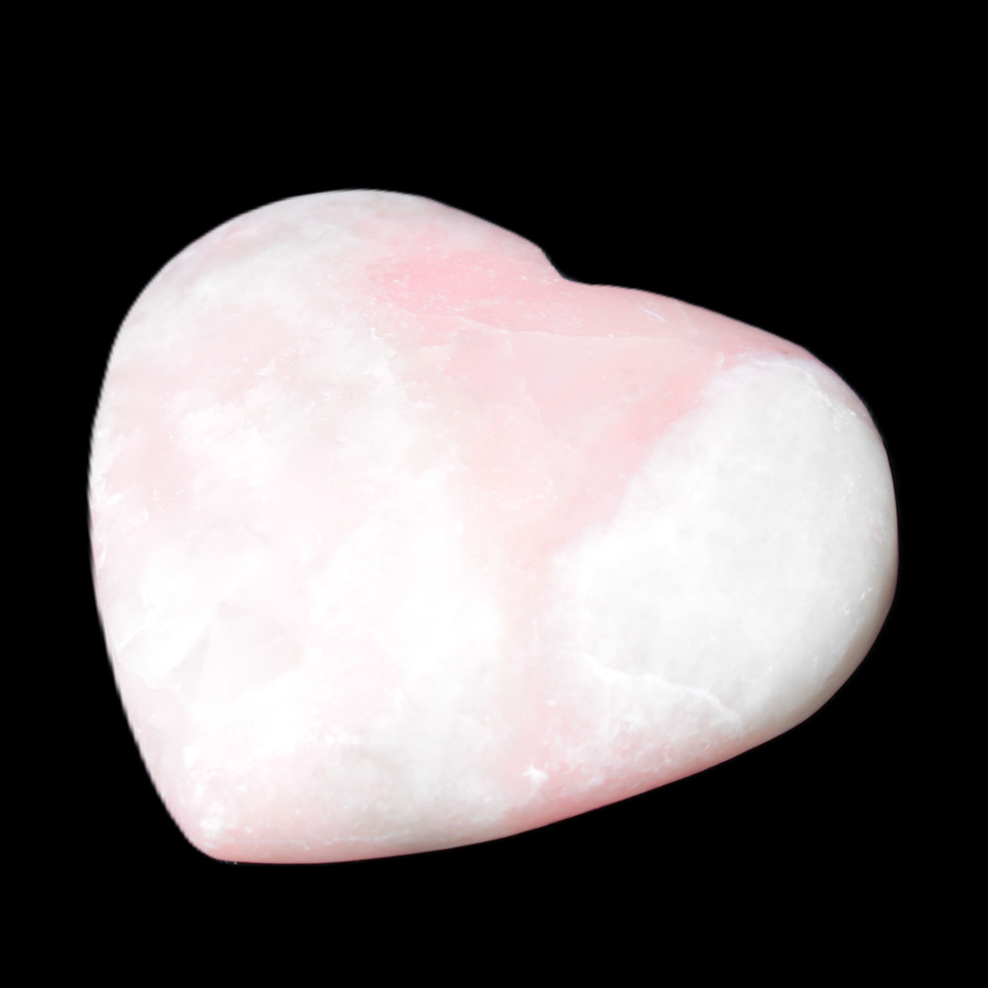 Rose Quartz heart 48*15*43mm 46.7g Rocks and Things Store