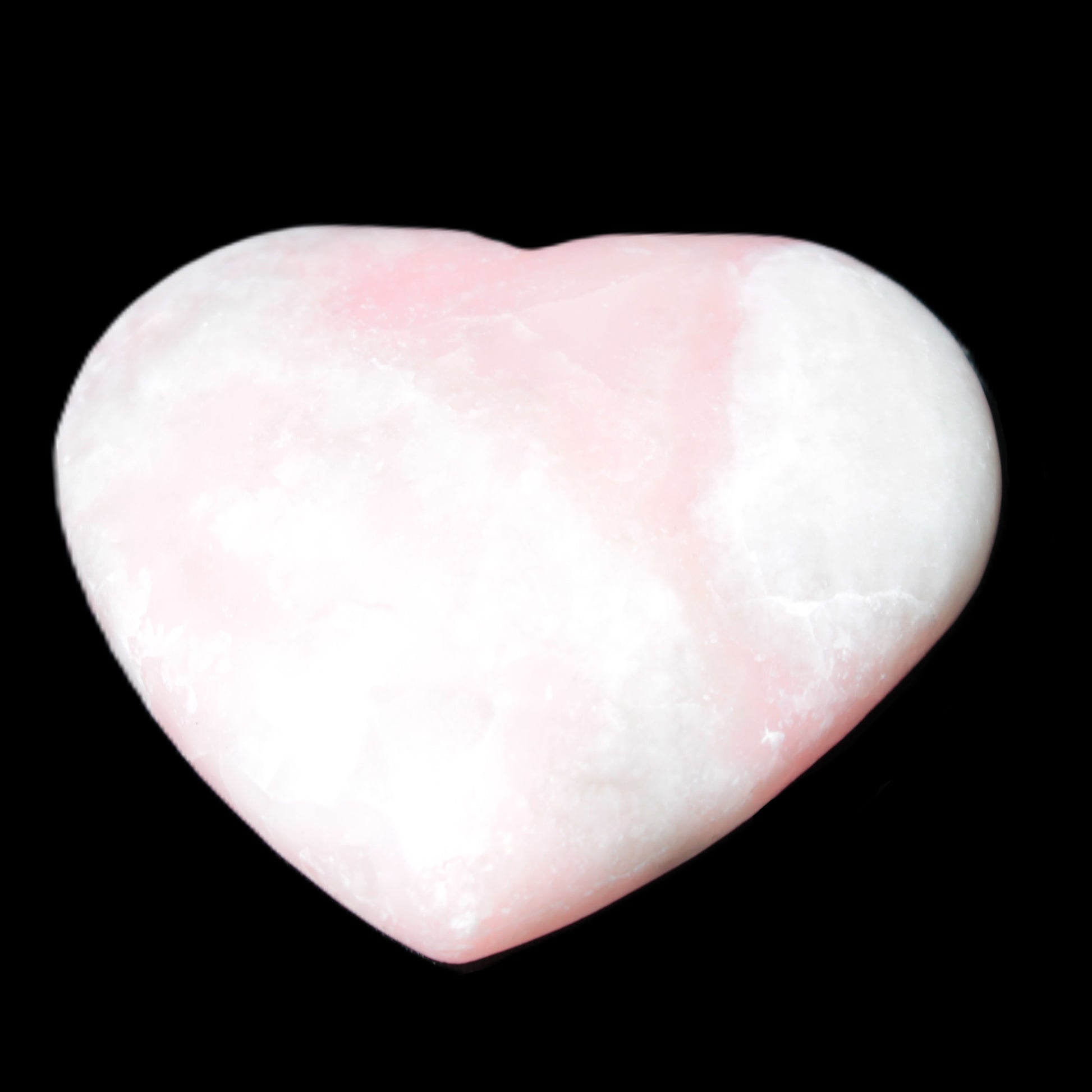 Rose Quartz heart 48*15*43mm 46.7g Rocks and Things Store