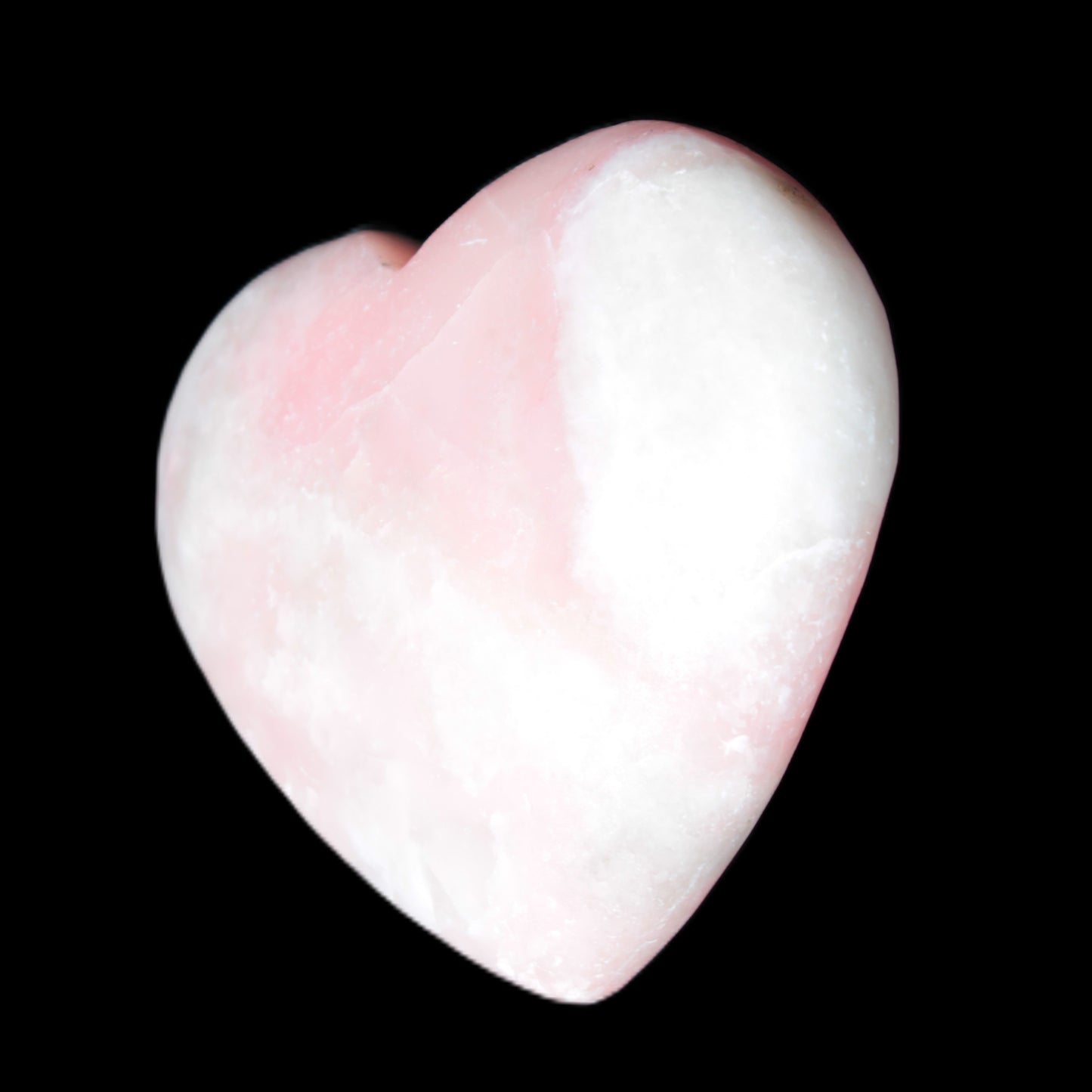 Rose Quartz heart 48*15*43mm 46.7g Rocks and Things Store