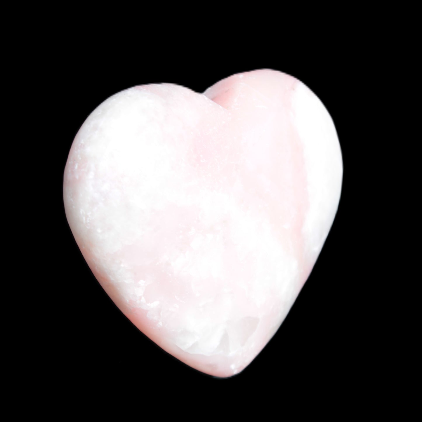 Rose Quartz heart 48*15*43mm 46.7g Rocks and Things Store