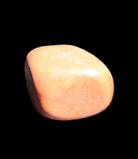 Red Jasper tumbled stone 23-28mm 15-18g