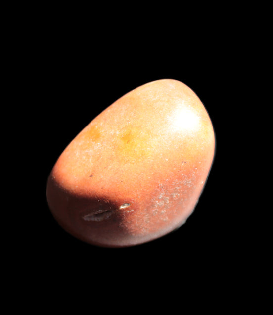 Red Jasper tumbled stone 23-28mm 15-18g