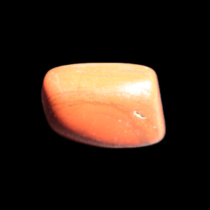 Red Jasper tumbled stone 23-28mm 15-18g