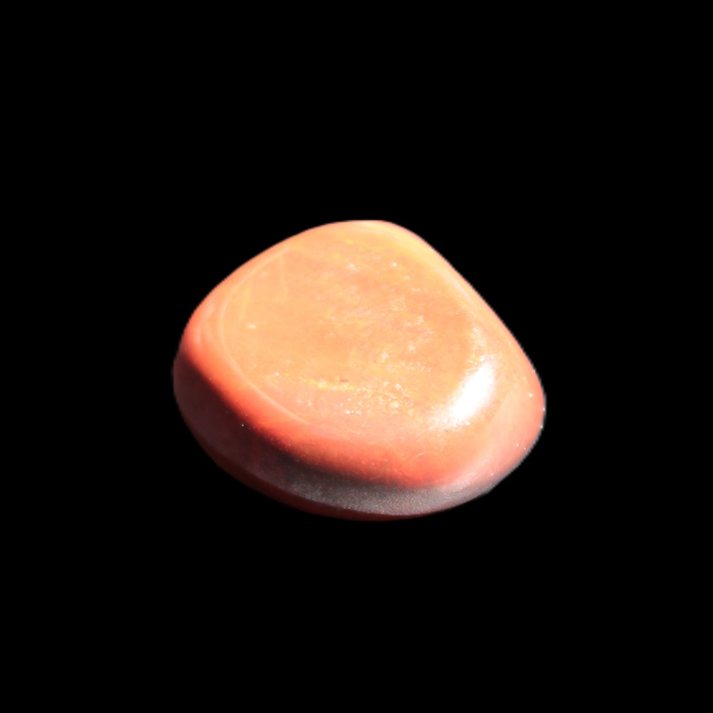 Red Jasper tumbled stone 23-28mm 15-18g