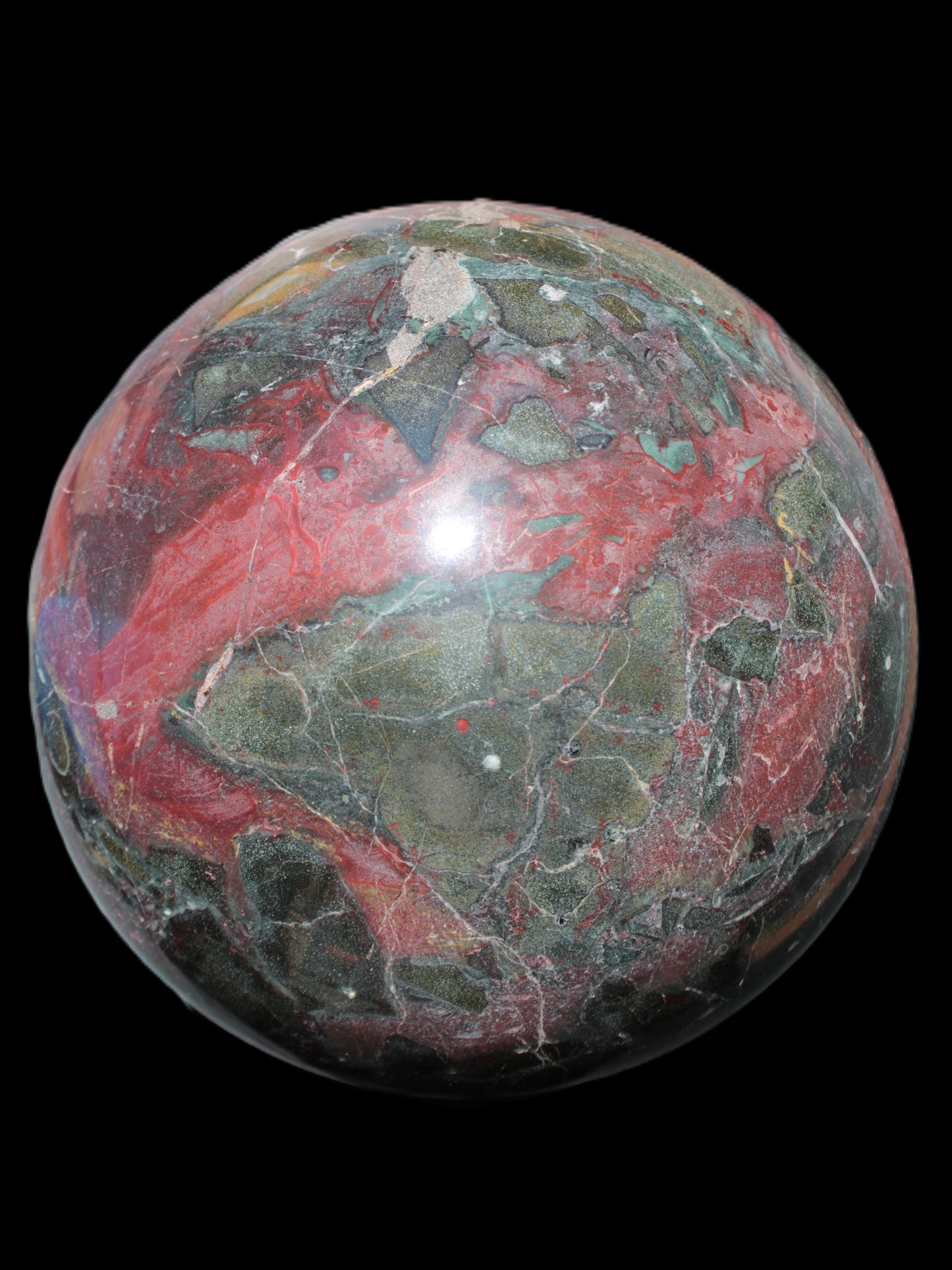 Dragons Blood Stone sphere 151mm 5380g Rocks and Things Store