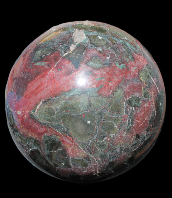 Dragons Blood Stone sphere 151mm 5380g Rocks and Things Store