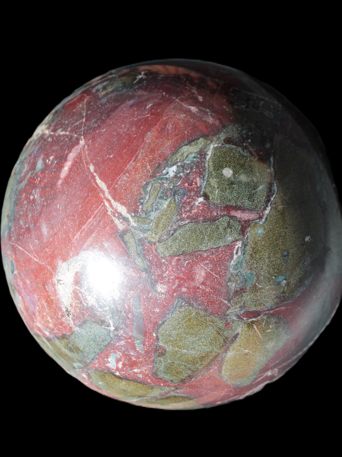 Dragons Blood Stone sphere 151mm 5380g Rocks and Things Store