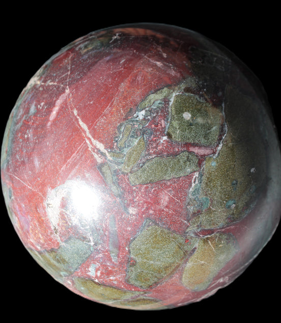 Dragons Blood Stone sphere 151mm 5380g Rocks and Things Store