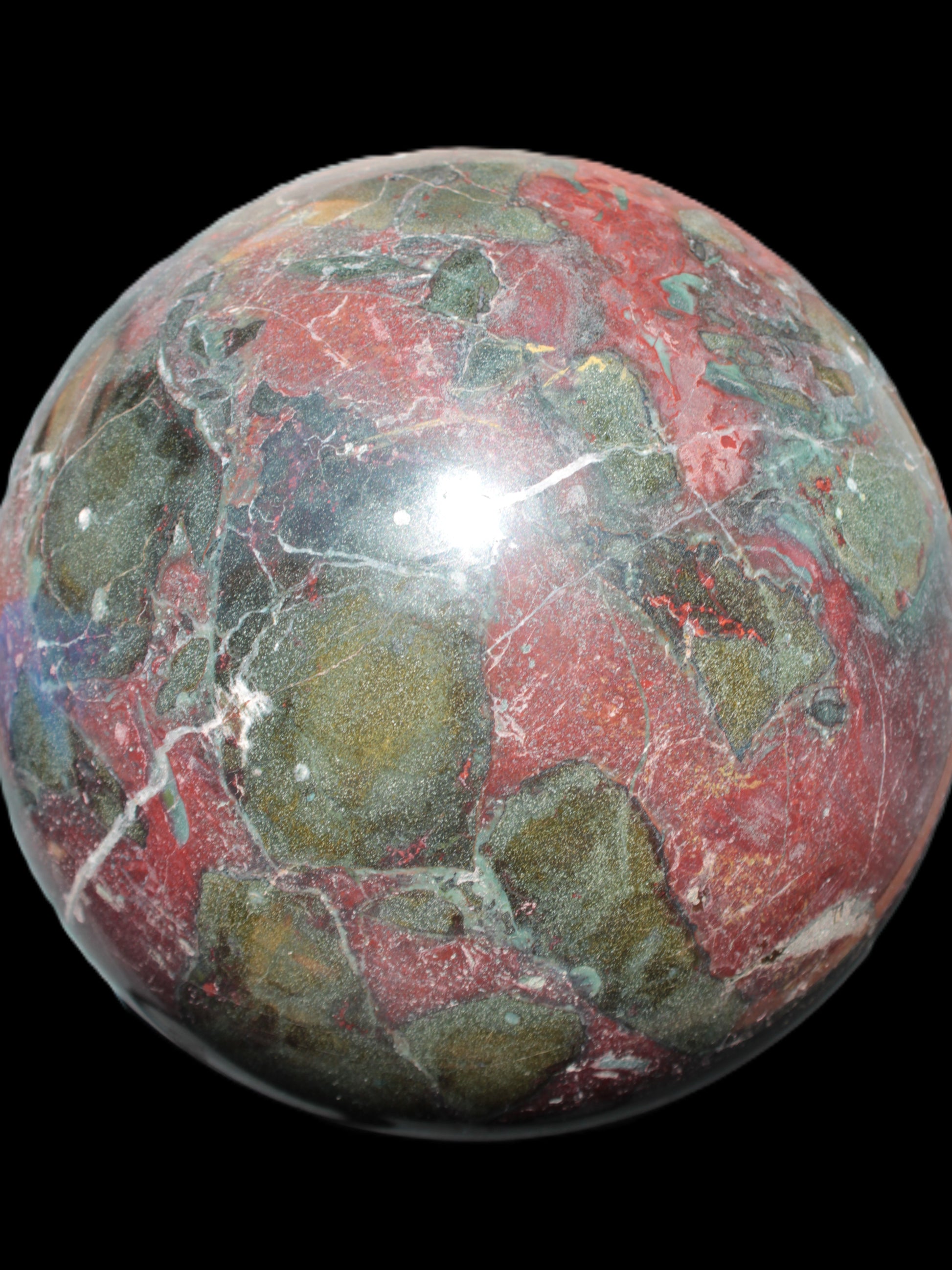 Dragons Blood Stone sphere 151mm 5380g Rocks and Things Store