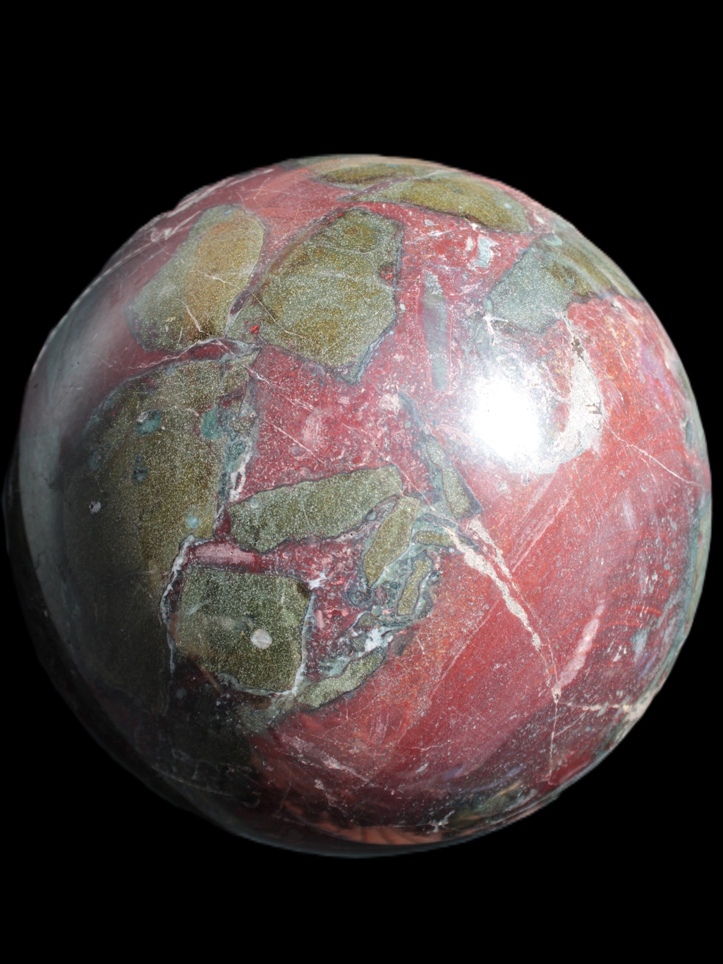 Dragons Blood Stone sphere 151mm 5380g Rocks and Things Store