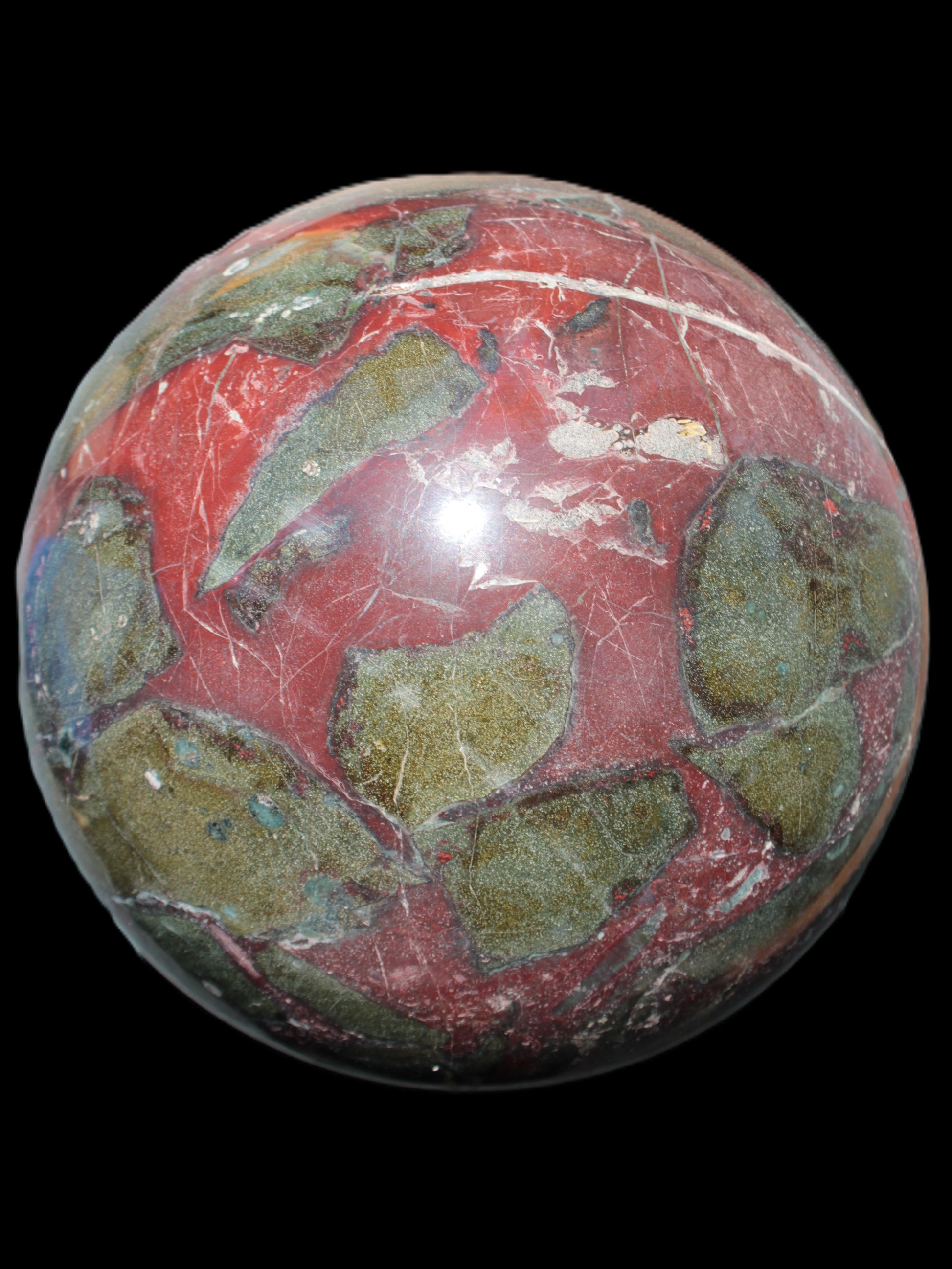 Dragons Blood Stone sphere 151mm 5380g Rocks and Things Store