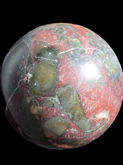 Dragons Blood Stone sphere 151mm 5380g Rocks and Things Store