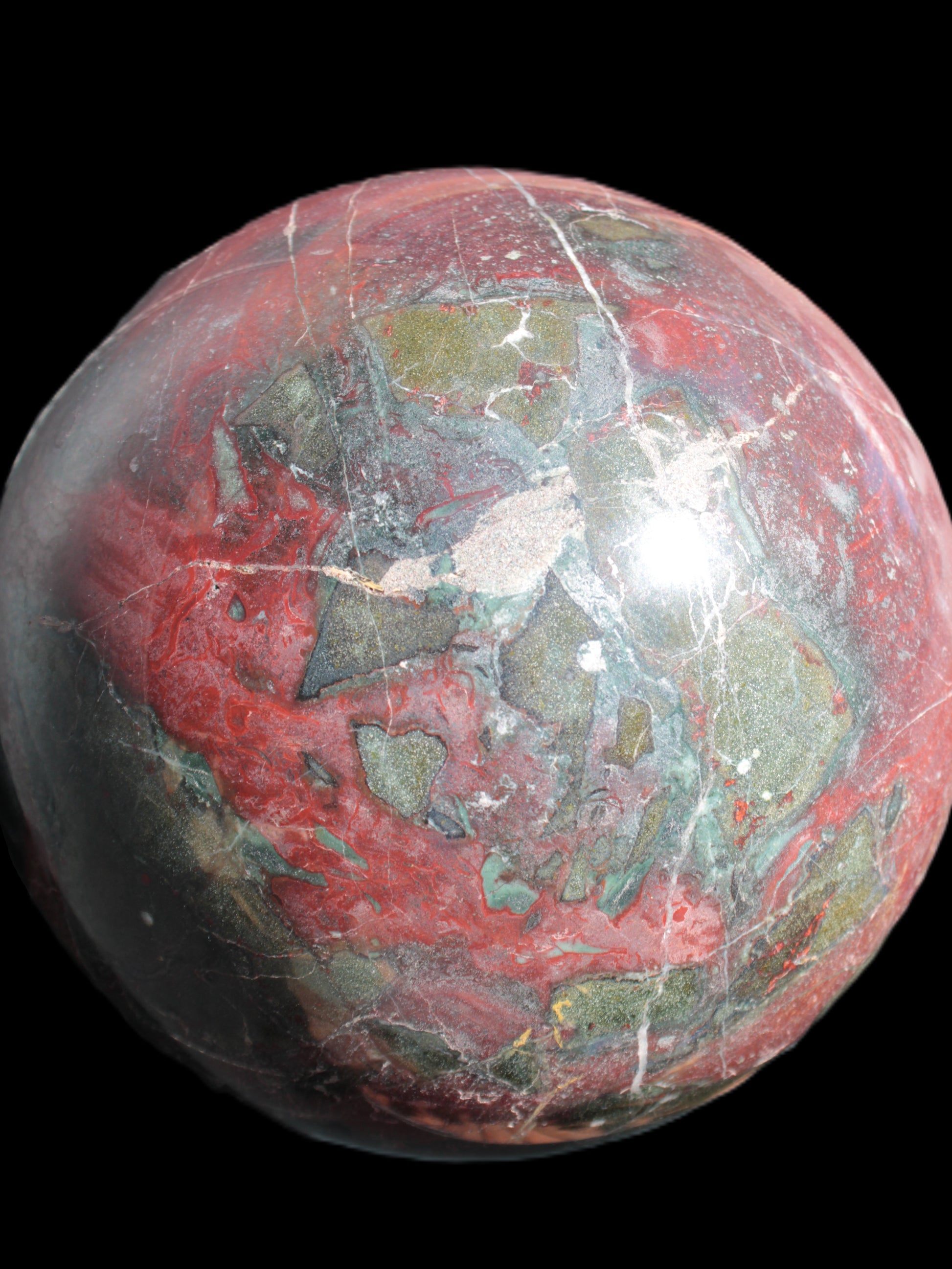 Dragons Blood Stone sphere 151mm 5380g Rocks and Things Store