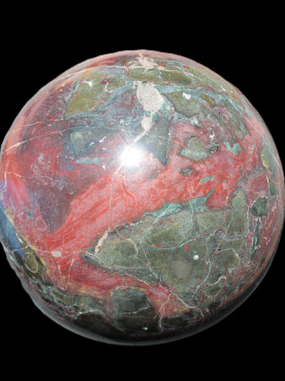 Dragons Blood Stone sphere 151mm 5380g Rocks and Things Store