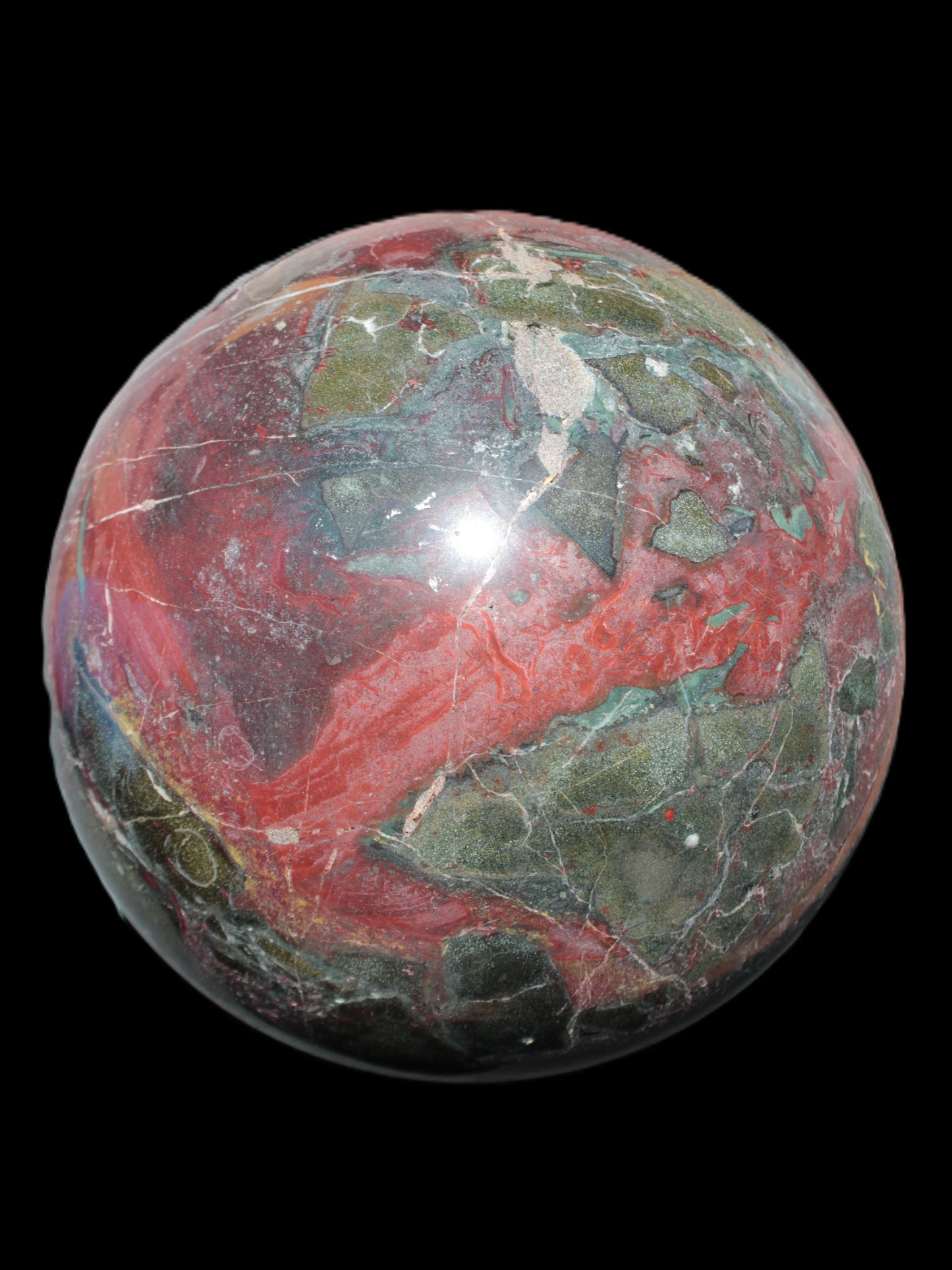 Dragons Blood Stone sphere 151mm 5380g Rocks and Things Store