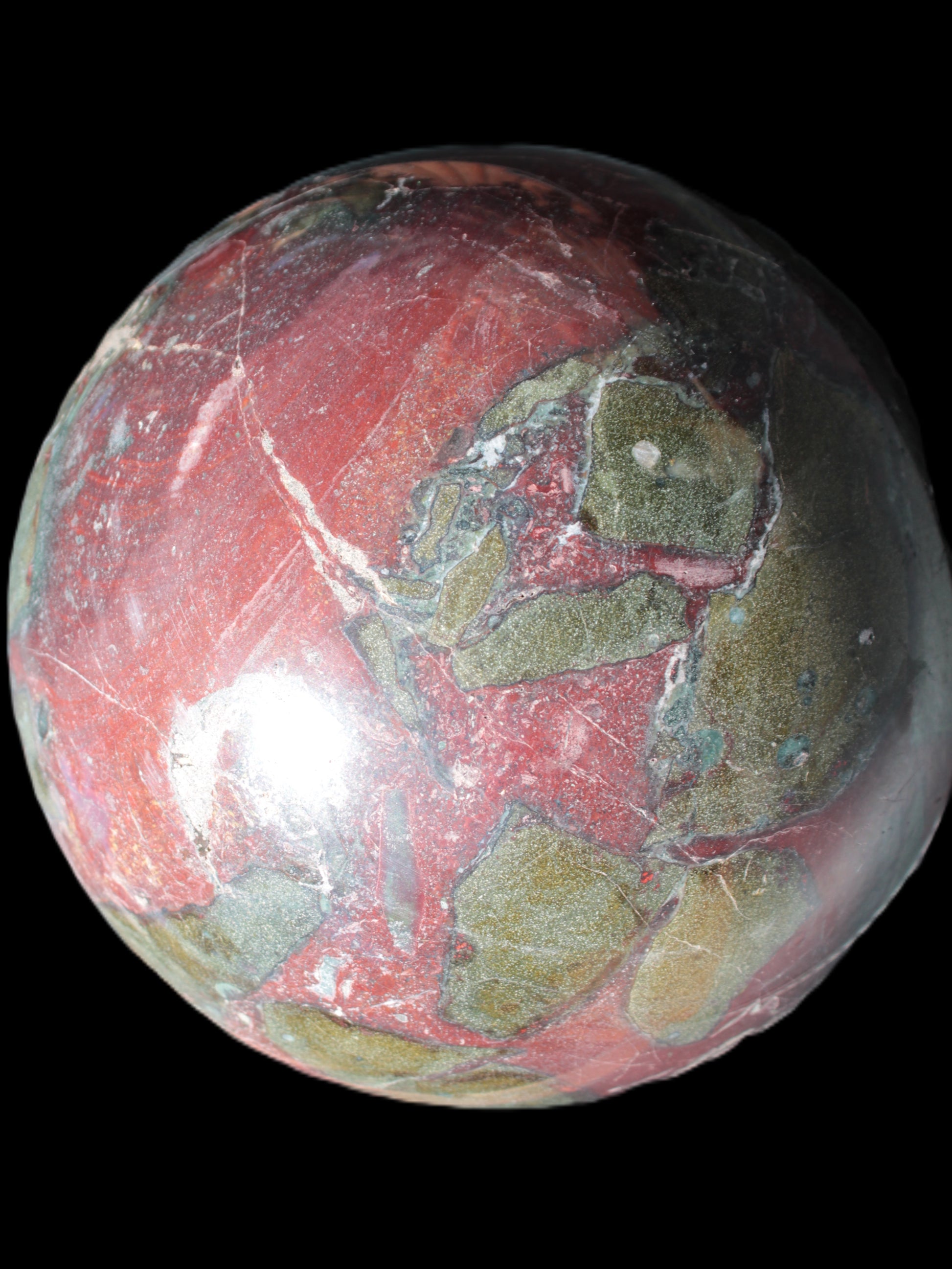 Dragons Blood Stone sphere 151mm 5380g Rocks and Things Store