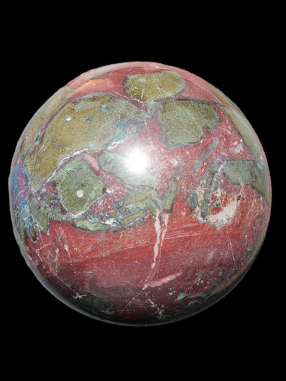 Dragons Blood Stone sphere 151mm 5380g Rocks and Things Store