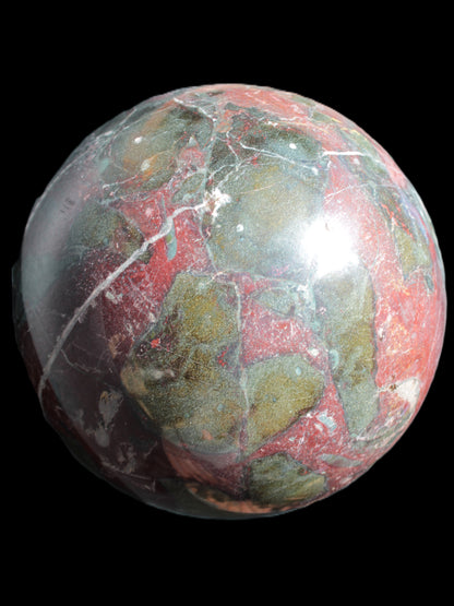 Dragons Blood Stone sphere 151mm 5380g Rocks and Things Store