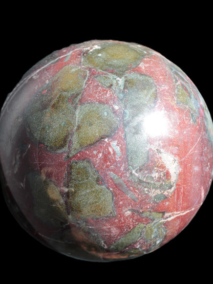 Dragons Blood Stone sphere 151mm 5380g Rocks and Things Store