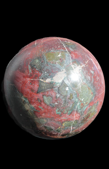 Dragons Blood Stone sphere 151mm 5380g Rocks and Things Store