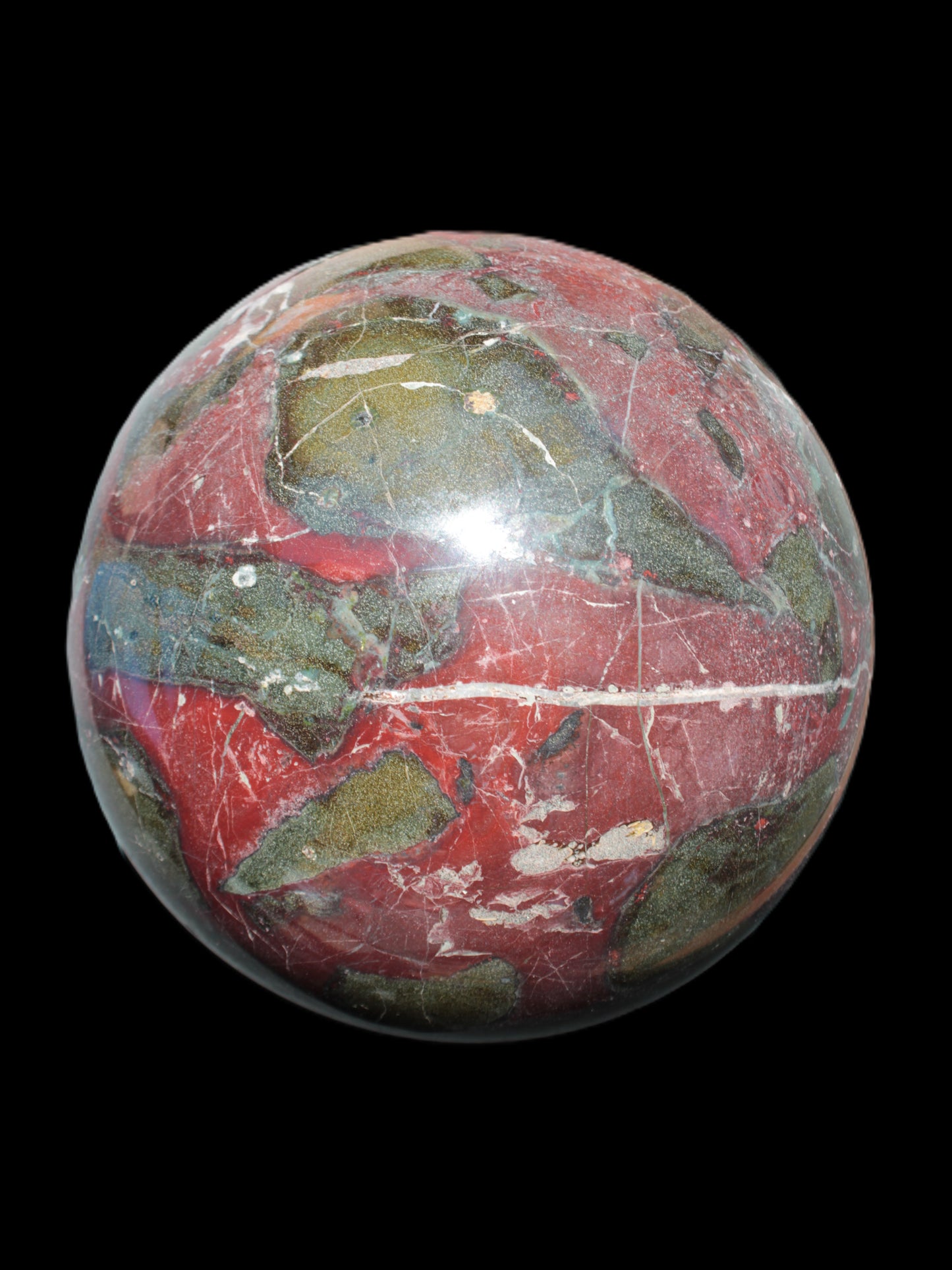 Dragons Blood Stone sphere 151mm 5380g Rocks and Things Store