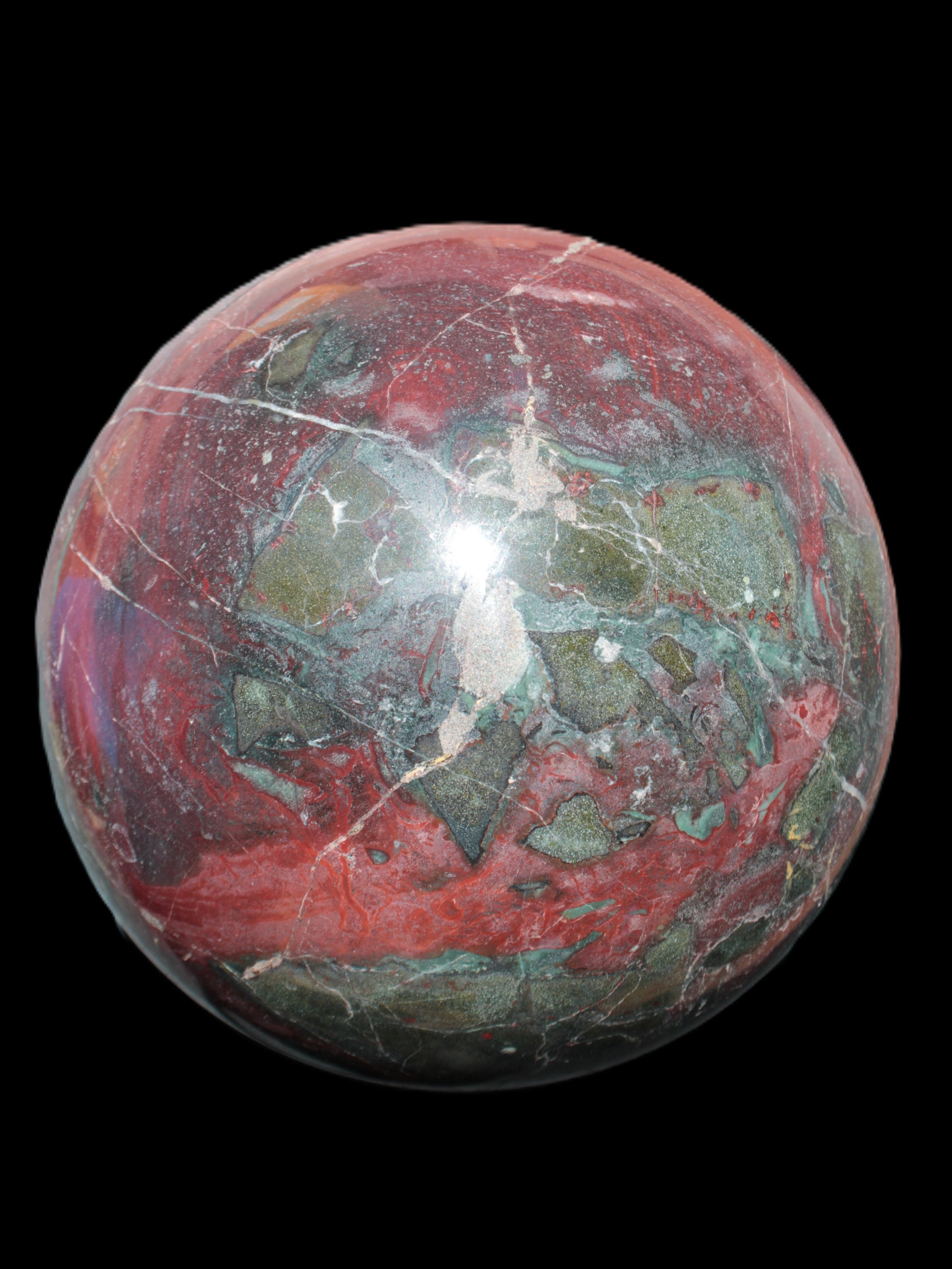 Dragons Blood Stone sphere 151mm 5380g Rocks and Things Store