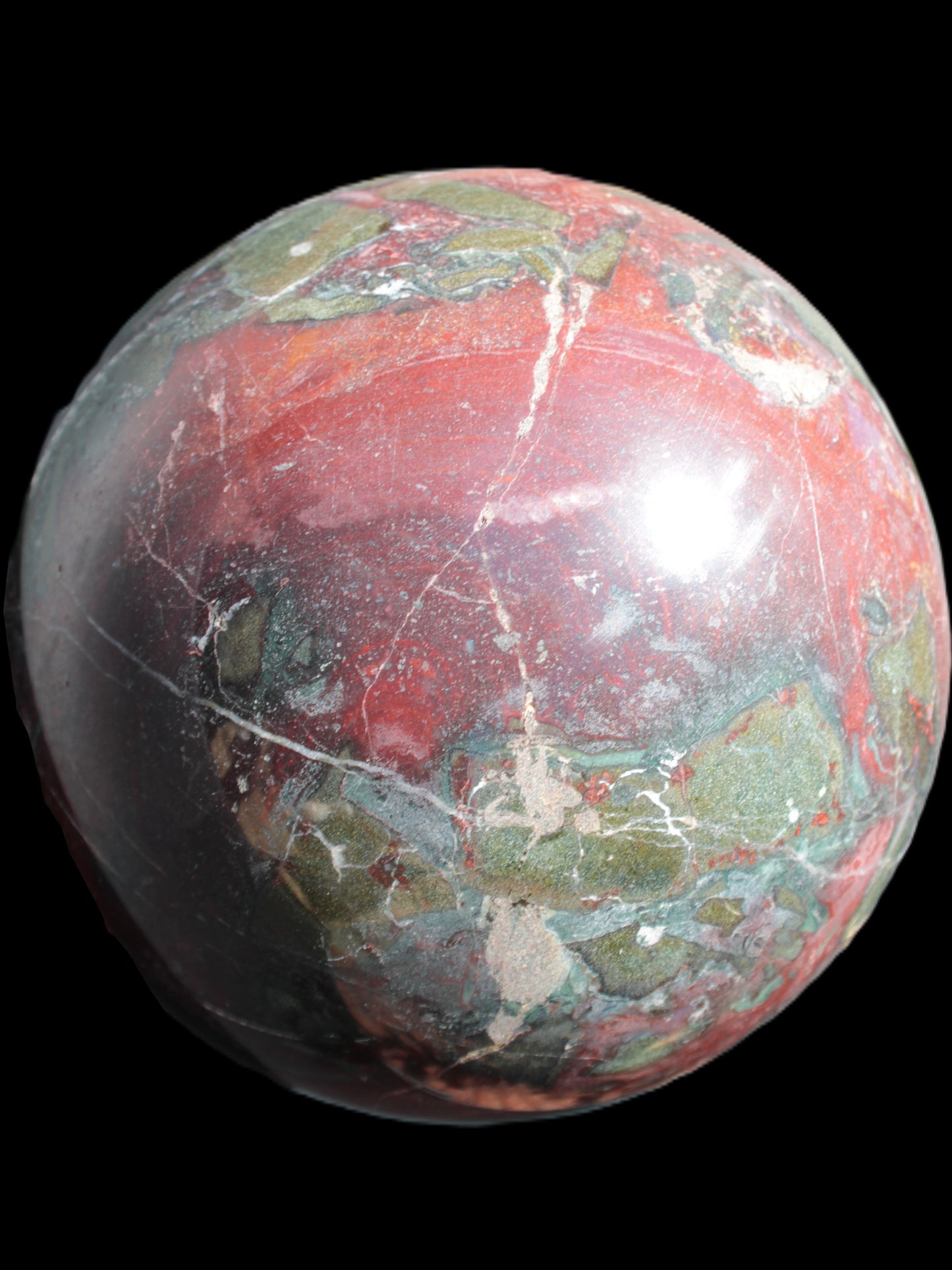 Dragons Blood Stone sphere 151mm 5380g Rocks and Things Store