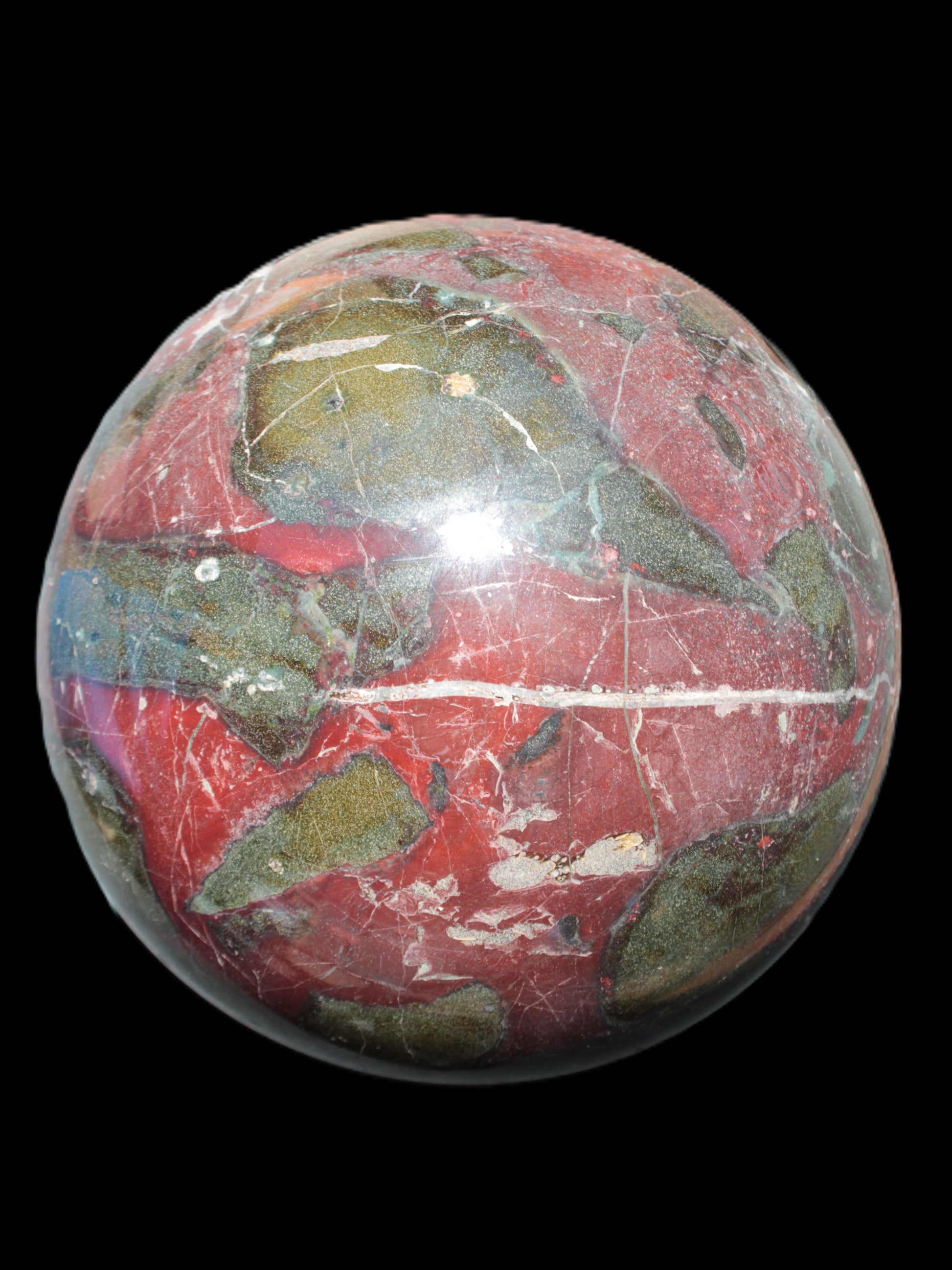 Dragons Blood Stone sphere 151mm 5380g Rocks and Things Store