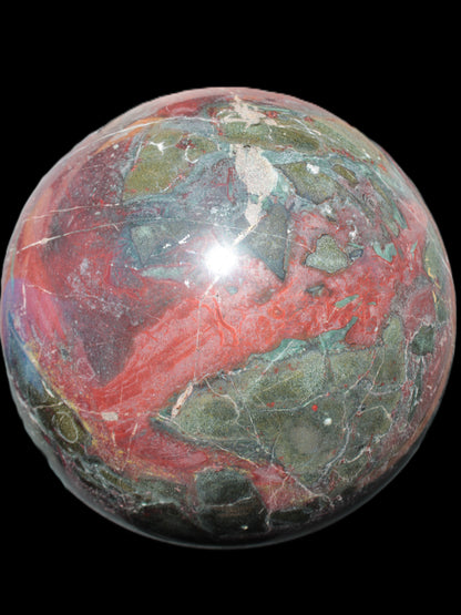 Dragons Blood Stone sphere 151mm 5380g Rocks and Things Store