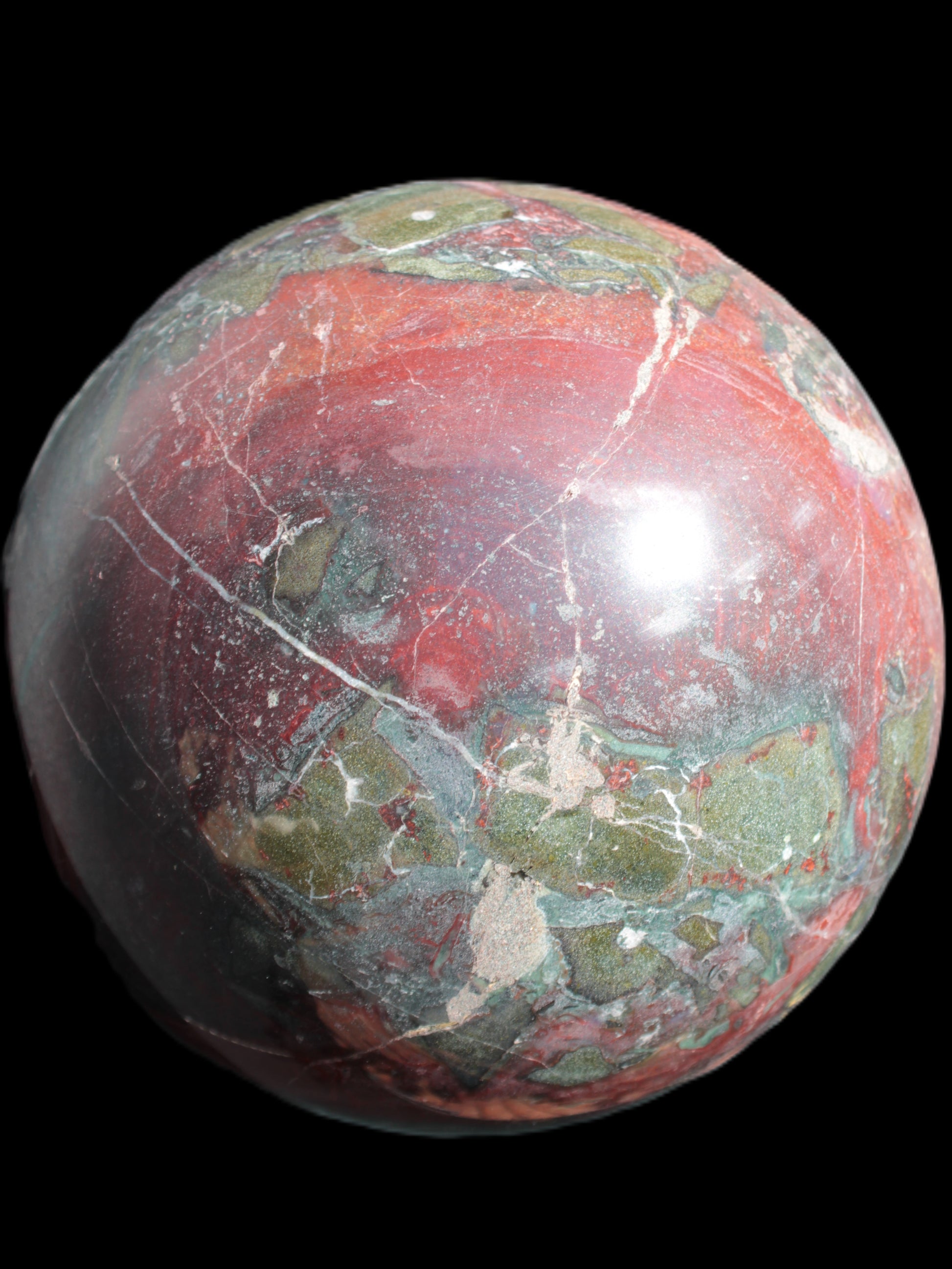 Dragons Blood Stone sphere 151mm 5380g Rocks and Things Store