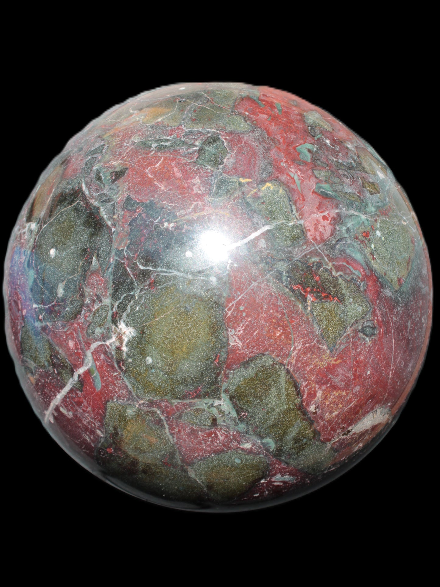 Dragons Blood Stone sphere 151mm 5380g Rocks and Things Store