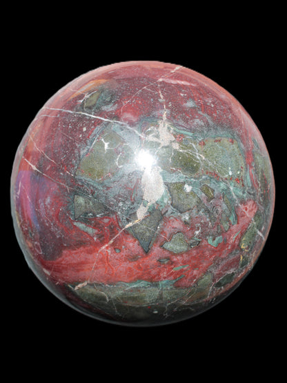 Dragons Blood Stone sphere 151mm 5380g Rocks and Things Store