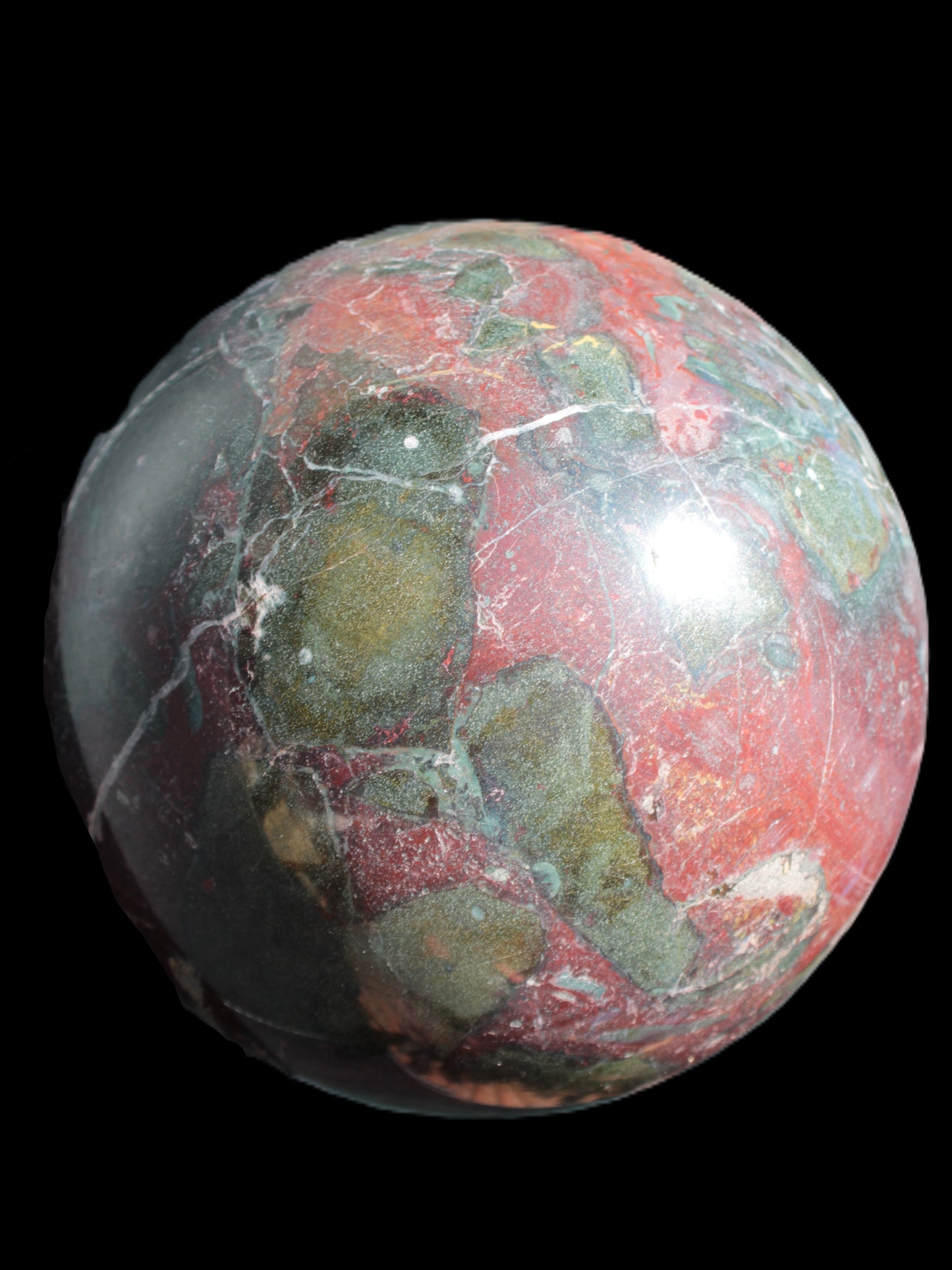 Dragons Blood Stone sphere 151mm 5380g Rocks and Things Store