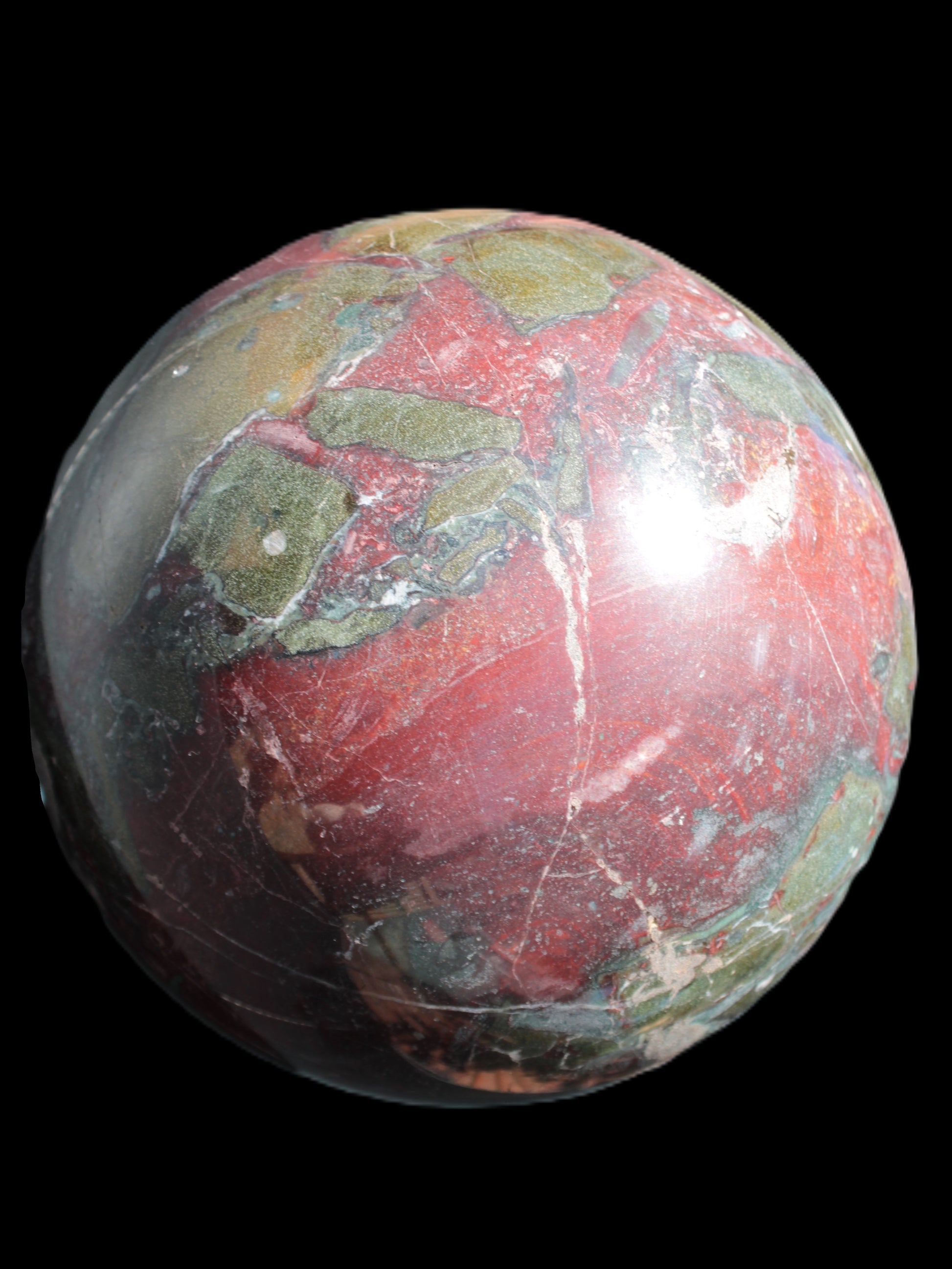 Dragons Blood Stone sphere 151mm 5380g Rocks and Things Store