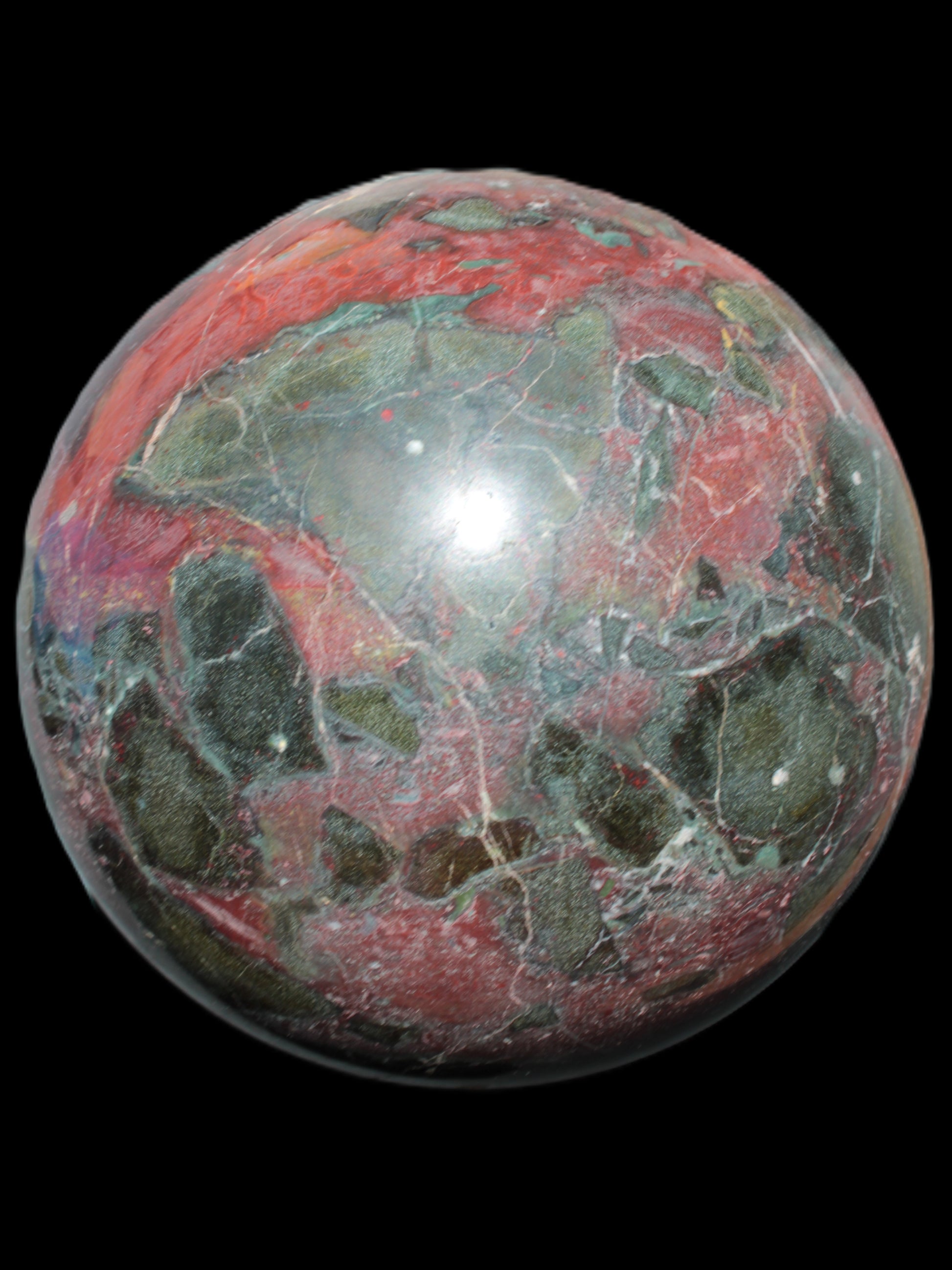 Dragons Blood Stone sphere 151mm 5380g Rocks and Things Store