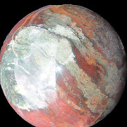 Moss Agate Ocean Jasper sphere 9480g Rocks and Things